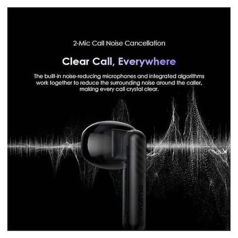 Oraimo FreePods Neo ENC Wireless Earbuds - Black - OTW-330S