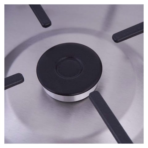 Ariston Cooker 90 Cm 5 Burners Digital Screen - Stainless Steel - ARR9GGF33229XNA