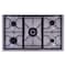 Ariston Cooker 90 Cm 5 Burners Digital Screen - Stainless Steel - ARR9GGF33229XNA