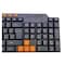 E-Train Multimedia Compact Keyboard for PC - Black - KB012