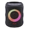 Etrain LED Cylindrical Rechargeable Portable Speaker 10W - Black - SP311