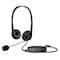 HP Wired USB-A Stereo Headset - Black - 428H5AA