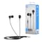 HP 3.5mm Wired Earphone with Mic - Black - DHE-7000