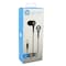 HP 3.5mm Wired Earphone with Mic - Black - DHH-1111