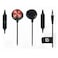 HP 3.5mm Wired Earphone with Mic - Black - DHH-1112