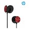 HP 3.5mm Wired Earphone with Mic - Black - DHH-1112