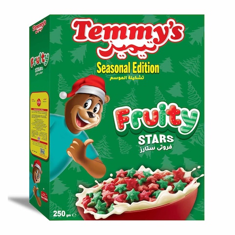 Temmy&#39;s Fruity Star Breakfast Cereal - 250 gram