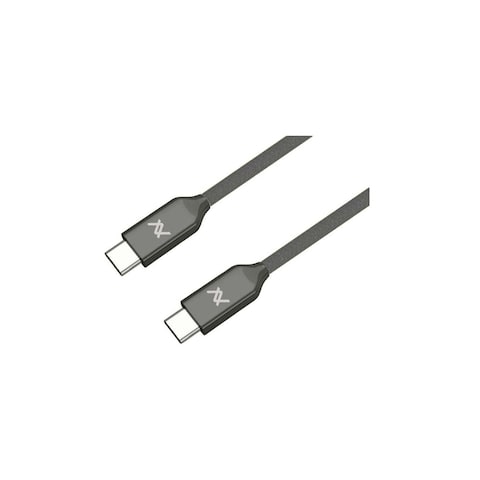 L&#39;avvento USB-C to USB-C Cable Sync Fast Charge PD 20V 5A 100W 2M - Grey - MP335