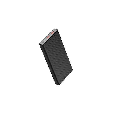 Etrain Power Bank Dual Input and Output 10,000 Mah 10.5 Watt - Black - 10000 مللي أمبير