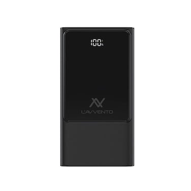 لافينتو باور بانك سعه 20,000 مللي أمبير بقوة 22.5 وات مؤشر LCD - رمادي - MP658