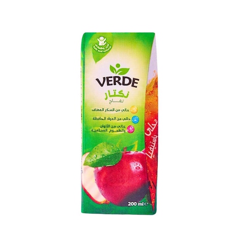 Verde Nectar Apple Sweetened with Stevia Sugar - 200ml