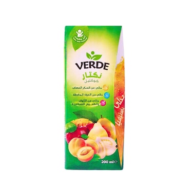 Verde Nectar Cocktail Sweetened with Stevia Sugar - 200ml