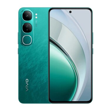 فيفو V40 لايت - 6.67 بوصة 256 جيجابايت/8 جيجابايت ثنائي الشريحة بشبكة الجيل الرابع - أخضر