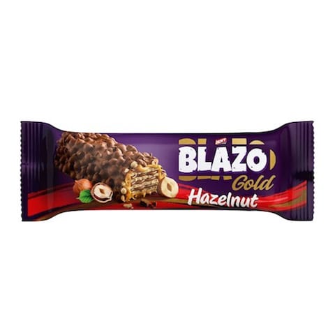 Blazo Gold Hazelnut Chocolate - 6 Pieces