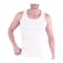 MEN VEST BK3 WHITE 1130 S/2