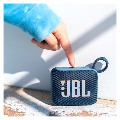 JBL Go4 Bluetooth Portable Speaker - Blue