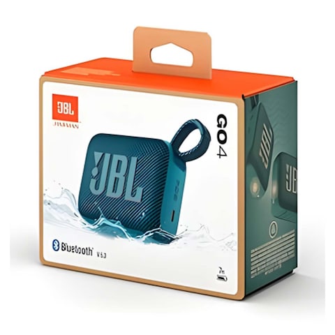 JBL Go4 Bluetooth Portable Speaker - Blue