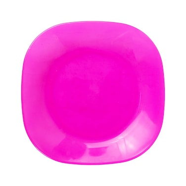 Prima Small Plastic Plate - Pink