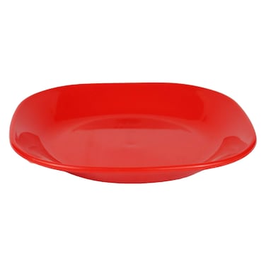 Prima Small Plastic Plate - Red
