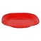Prima Small Plastic Plate - Red