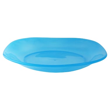 Prima Medium Plastic Plate - Blue