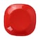 Prima Medium Plastic Plate - Red