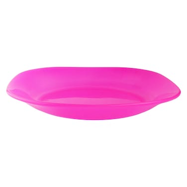 Prima Large Plastic Plate - Pink