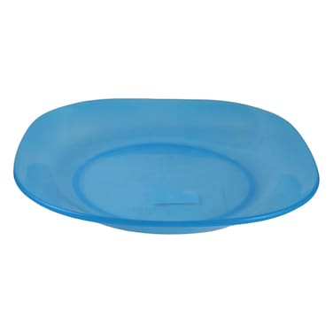 Prima Large Plastic Plate - Blue