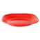 Prima Large Plastic Plate - Red