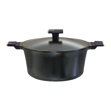 Blooming Granite Stew - 24 cm - Black