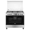 Zanussi Freestanding Gas Cooker 5 Burners 90cm - Stainless Steel - ZCG923A6XA