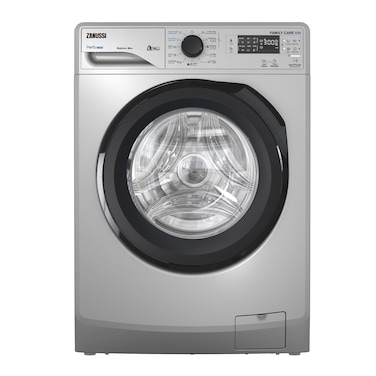 Zanussi Perlamax Front Load Washing Machine 6 Kg 1200 RPM - Silver - FLZWF6240SB5