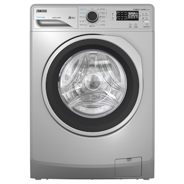 غسالة ملابس زانوسي بيرلاماكس تحميل أمامي 7 كجم - فضي - ZWF7240SS5