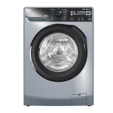 Zanussi Perlamax Front Load Washing Machine 8 Kg 1200 RPM - Silver and Black - FLZWF8221SB7