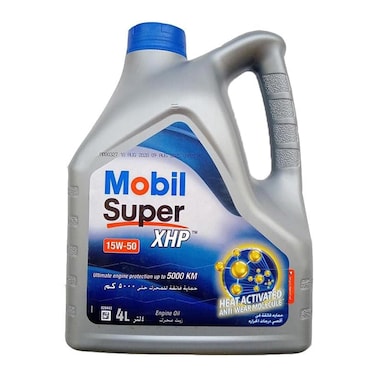 زيت محركات موبيل سوبر اكس اتش بي بدرجة لزوجة 15W-50 - سعة 4 لتر