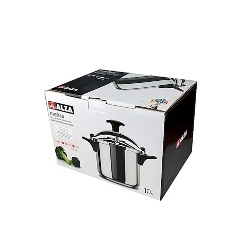 Alza Stainless Steel Pressure Cooker - 10 Liter