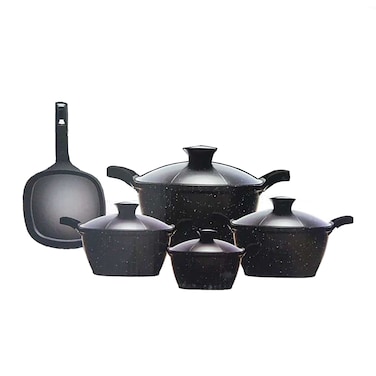Kazan Granite Cooking Set - 9 Pieces