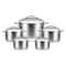 Aldo Stainless Steel Cookware Set - 10 Pieces
