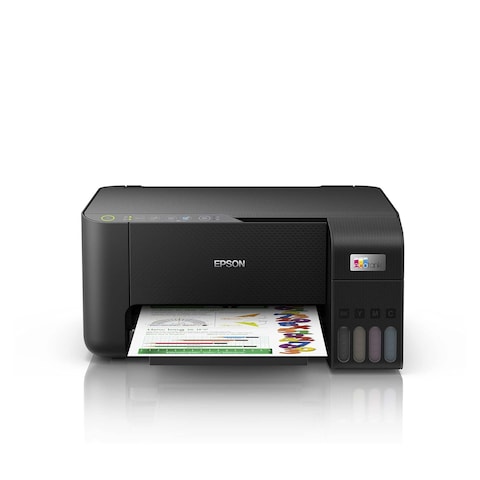Epson EcoTank Wireless 3 in 1 Printer - Black - L3250