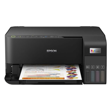 Epson EcoTank Wireless 3 in 1 Printer - Black - L3250