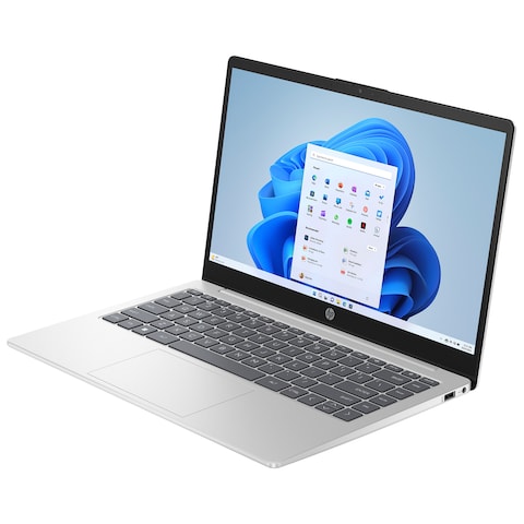 لابتوب اتش بي 14-em0006ne - أيه ام دي رايزن 5 7520U - 512 جيجابايت اس اس دي - 8 جيجابايت رام - 14 بوصة - معالج رسومي أيه ام دي مدمج - ويندوز 11 - فضي