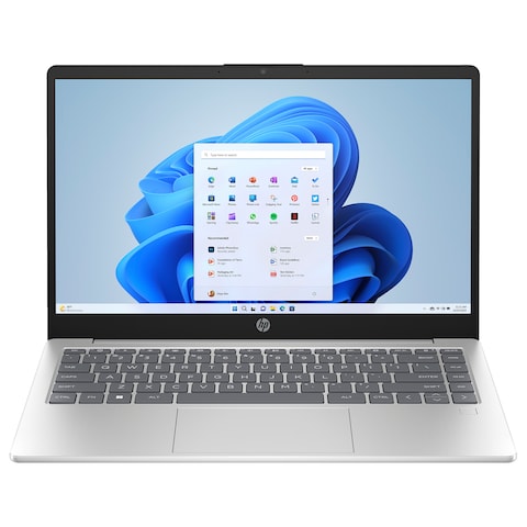 لابتوب اتش بي 14-em0006ne - أيه ام دي رايزن 5 7520U - 512 جيجابايت اس اس دي - 8 جيجابايت رام - 14 بوصة - معالج رسومي أيه ام دي مدمج - ويندوز 11 - فضي