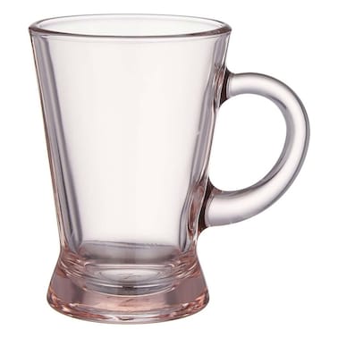 Pasabahce Glass Mug - 180ml - Pink