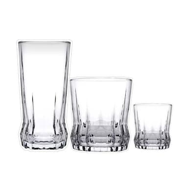 طقم أكواب باشاباهتشي جايا - 18 قطعة