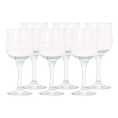 طقم كاسات باشاباهتشي توليب - 240 مل - 6 قطع