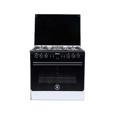 Unionaire Gas Cooker 5 Burners 80 Cm with Grill - Black - C68SVGC-443-IDSOF-GUP