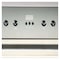 بوتجاز يونيون اير مودرن غاز 5 شعلات 90 سم بشواية - فضي - C69SS-GC-319-IDSF-MD-2W