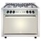 Unionaire Modern Gas Cooker 5 Burners 90 Cm with Grill - Silver - C69SS-GC-319-IDSF-MD-2W