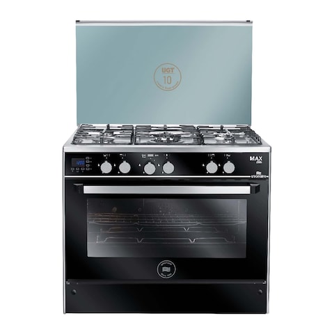 Unionaire Gas Cooker 5 Burners 60*90 Cm - Black - C69SSGC511ISF2WMEA6090
