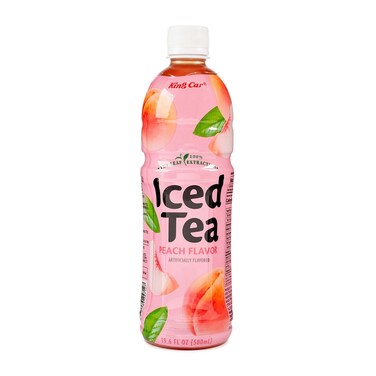 King Car Peach Iced Tea - 580ml
